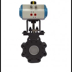 進口氣動對夾式蝶閥