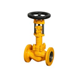 進(jìn)口氯氣波紋管截止閥