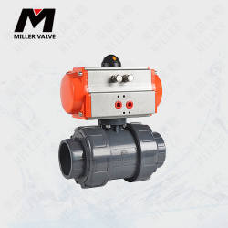 進口氣動塑料球閥