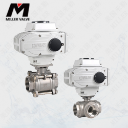 進口電動高壓內(nèi)螺紋球閥