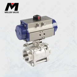 進(jìn)口氣動三通內(nèi)螺紋球閥