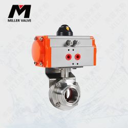 進(jìn)口氣動(dòng)衛(wèi)生級蝶閥