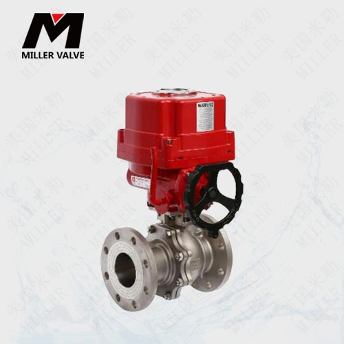 進口電動法蘭球閥