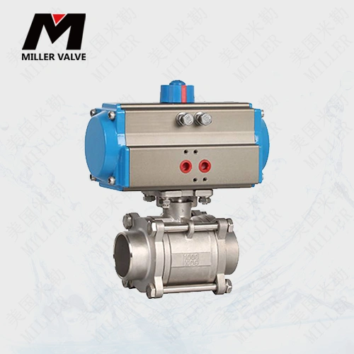 進(jìn)口氣動(dòng)三片式球閥