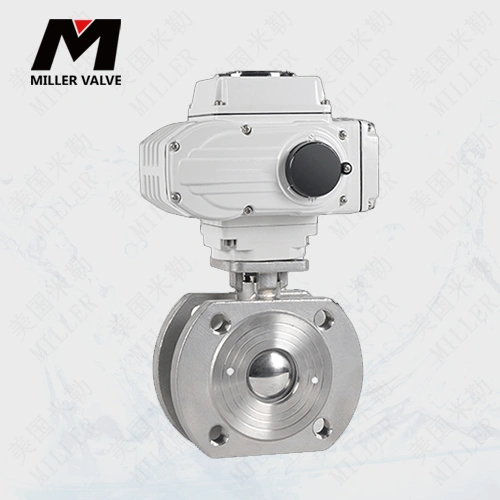 進(jìn)口電動對夾式球閥