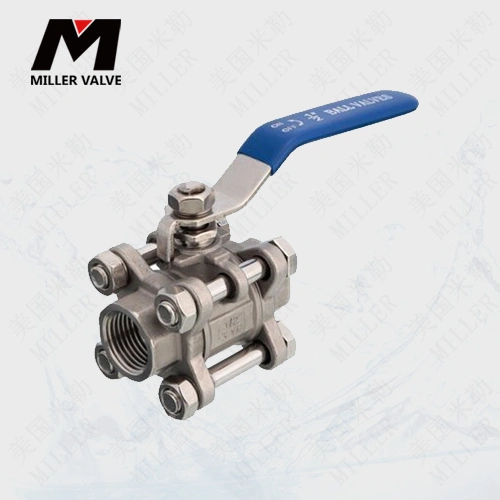 進(jìn)口三片式手柄球閥