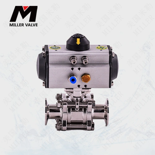 進(jìn)口三片式卡箍球閥