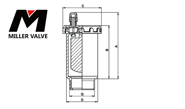 進(jìn)口自動(dòng)排氣閥尺寸